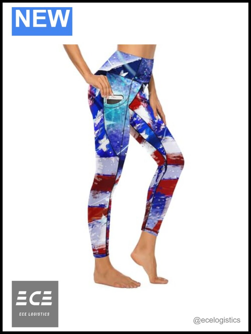 Women's High Waisted Tummy Control Workout Leggings with Pockets Stretch Yoga